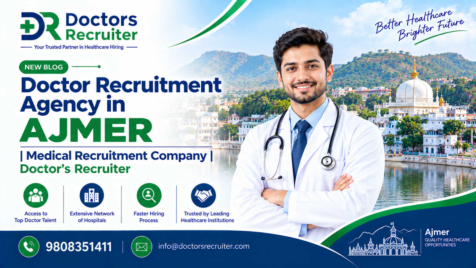 Doctor Recruitment in Ajmer, Rajasthan – Complete Hospital Hiring & Medical Staffing Guide